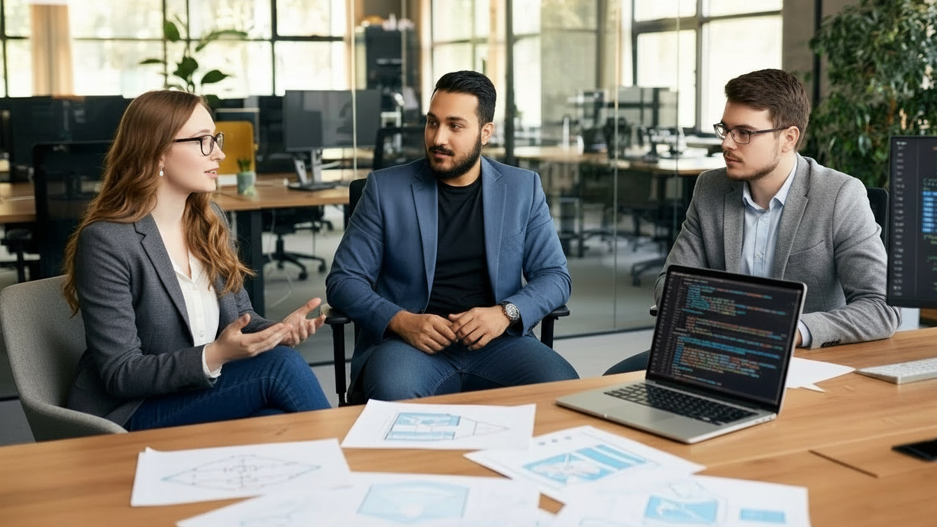 Experienced software development team working closely with business stakeholders